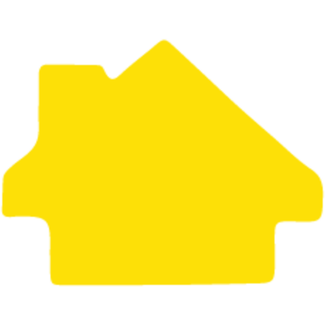 Plakfiguren huis, 400 stuks